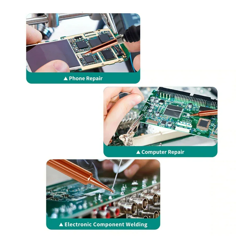 

Наконечники для паяльника высокого качества, 10 шт., медные, 900M T, подходят для узких зазоров!