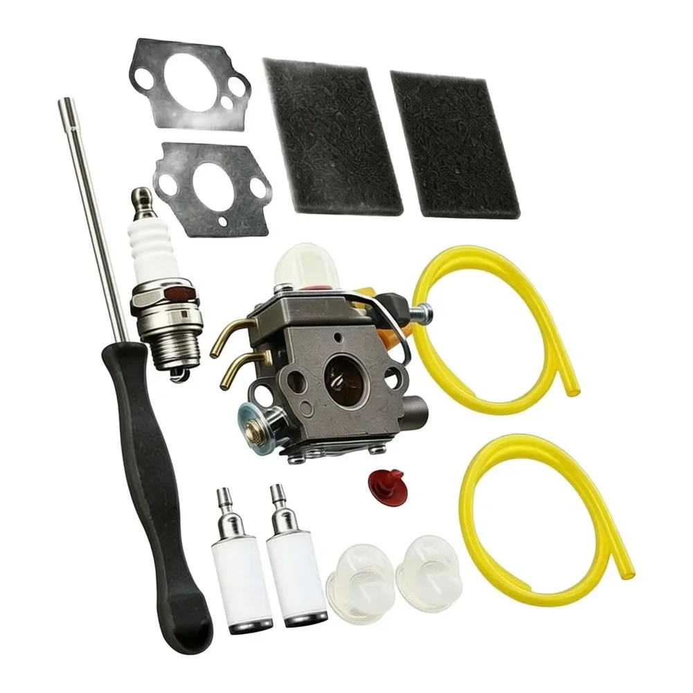 /Carburetor /Kit /For For Homelite HB26B VB RBL26B RBV26G 308054003 String Trimmer Blower Vacuum Engine Fuel System Replacement