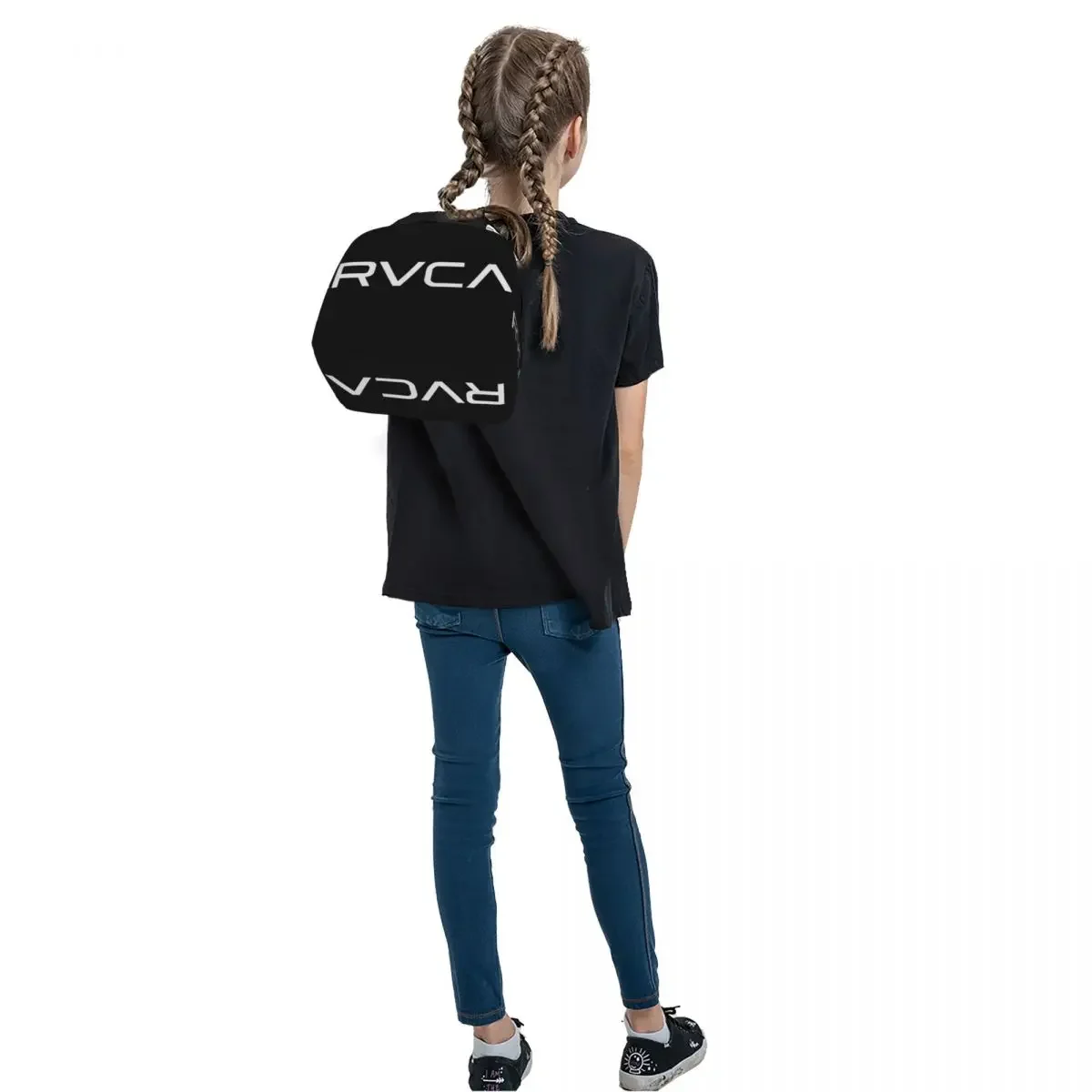 Best T-shirt Rvca Clothes Lunch Bags Insulated Bento Box Lunch Tote Resuable Picnic Bags Cooler Thermal Bag for Woman Girl