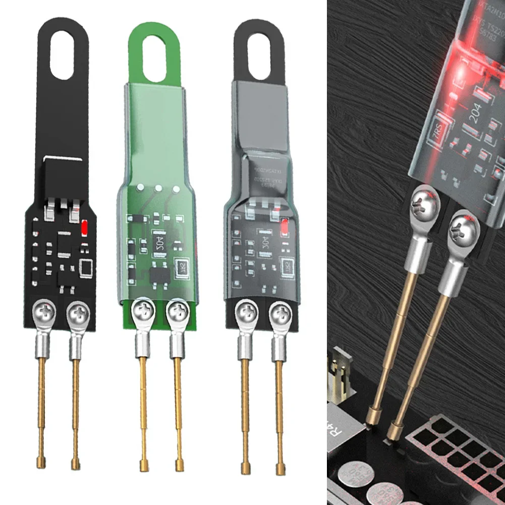 1pc Capacitor Discharge Pen Fast Discharges1000UF 5000UF Capacitor Discharge Tools With LED Indicators Light Electronic Tools