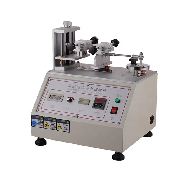 Horizontal Plug and Pull Testing Equipment Connector Insertion and Extraction Force Testing Machine