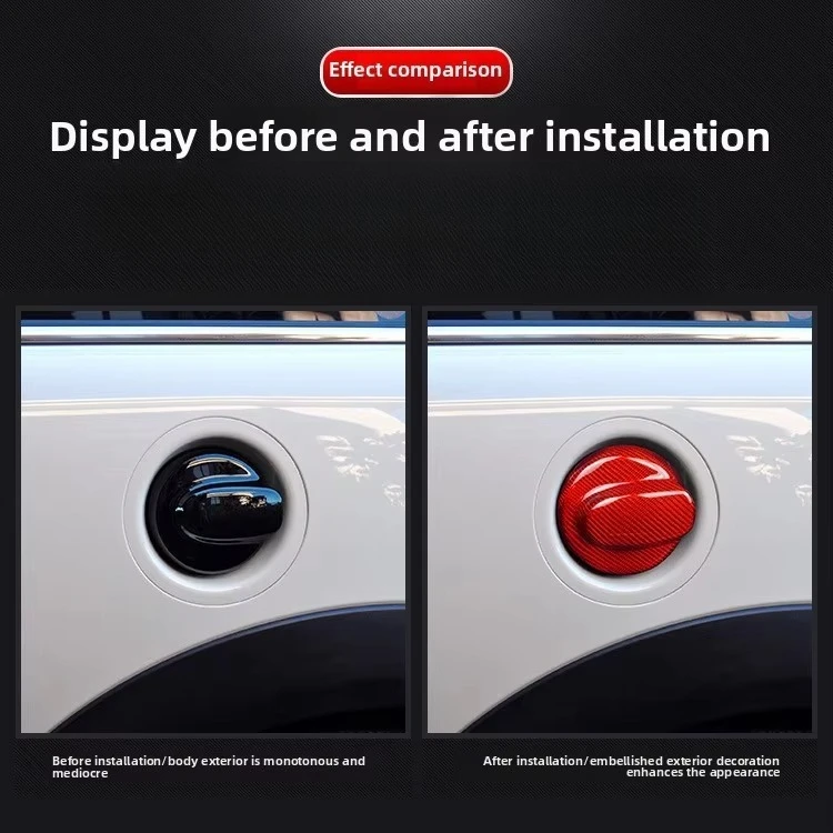 

Carbon Fiber Cover for MINI Cooper S R50 R53 R56 & 1PC Fuel Tank Cap Cover for BMW Mini Gen 2 R56 Cars Accessories Tools