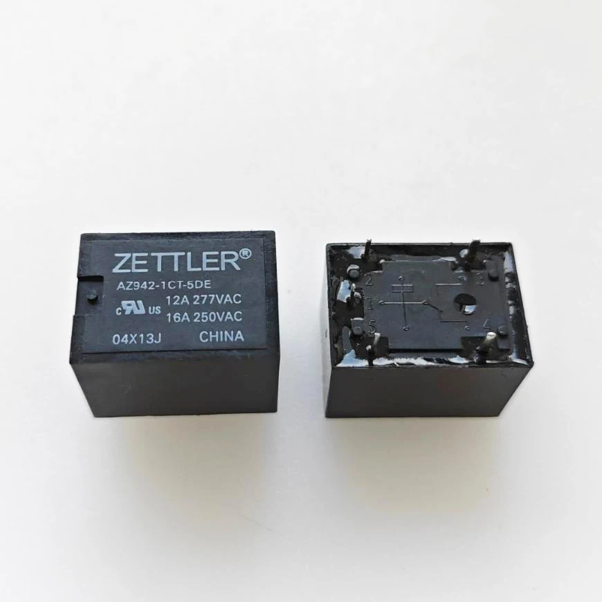 HOT NEW AZ942-1CT-5DE AZ9421CT5DE 5VDC DC5V 5V 12A 277VAC 16A 5V relay