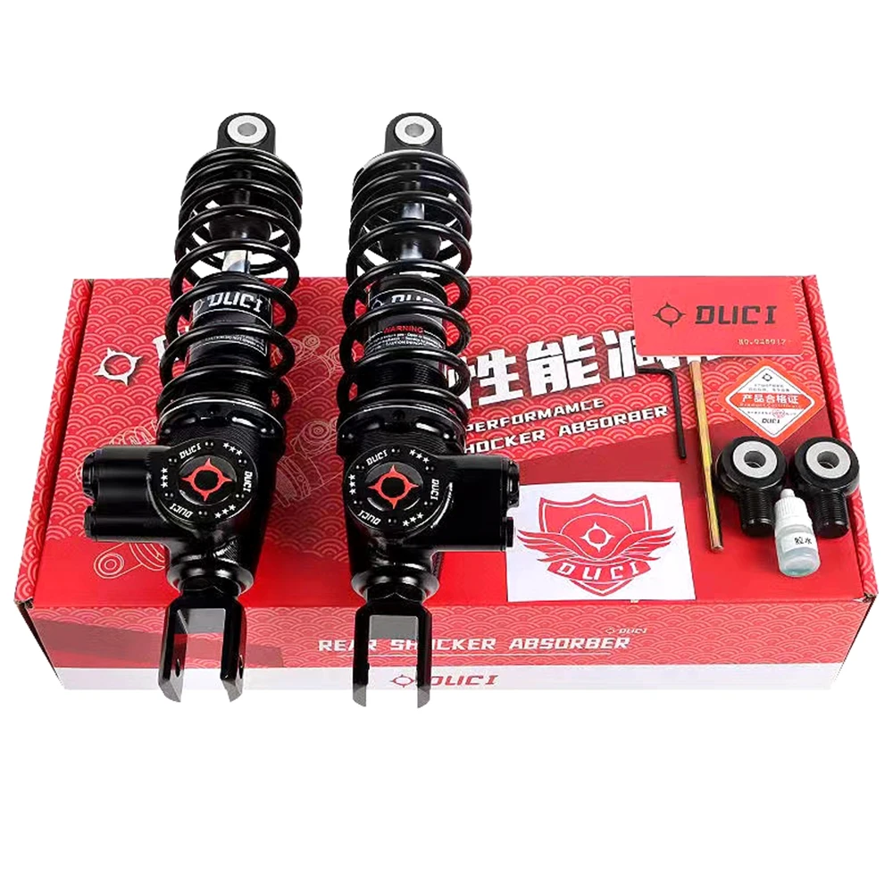 Universal 290/305/320MM Motorcycle Rear Shock Absorber Damping Adjustable for NIU N1S Ninebot E100 M95C MAX110P N/Mzmix Scooter