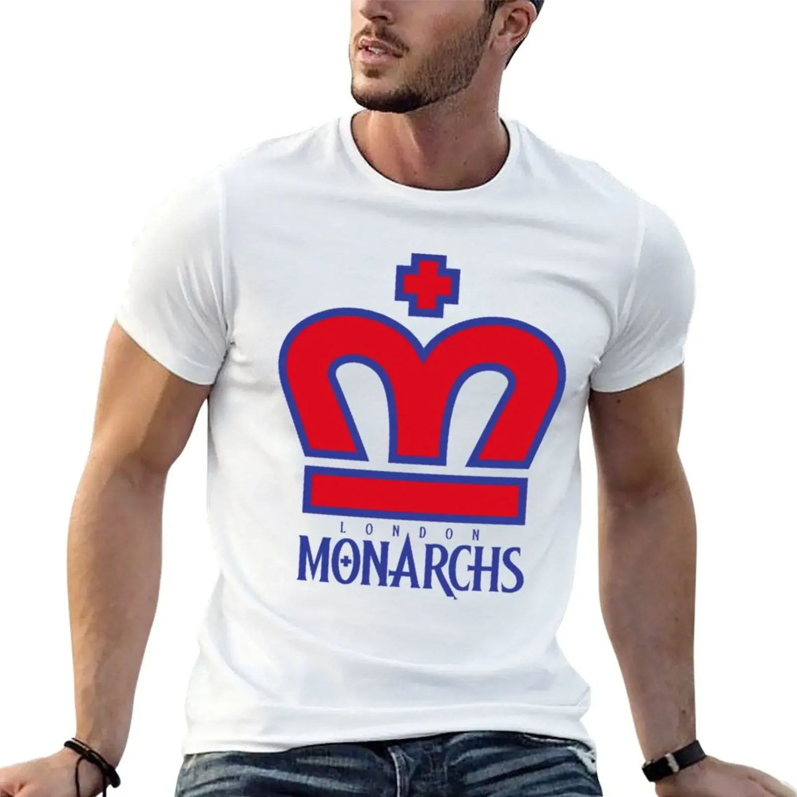 

London Monarchs T-Shirt customs anime stuff heavyweights aesthetic clothes luxury clothes men