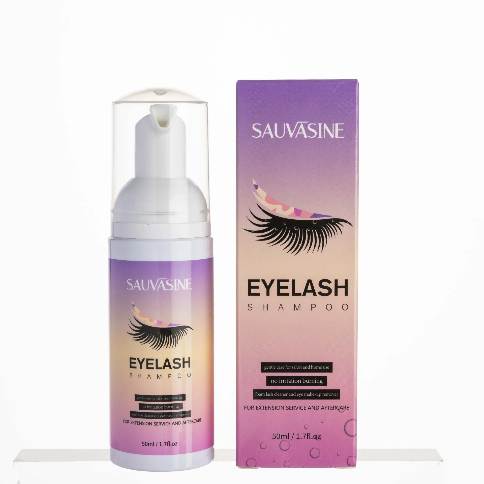 Clean Eyelash Care Moisturizing Frizzy Makeup Remover Does Not Stimulate Skin Eyelash Shampoo