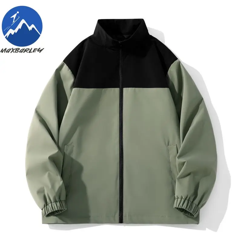 

Новая модная мужская куртка с воротником-стойкой, водонепроницаемое прочное пальто для приключений на открытом воздухе, весенне-осенняя удобная легкая мужская одежда