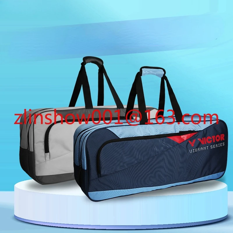 

victor sport bag sport accessories men female badminton racket tennis racket bag Sports backpack athletic BR3641