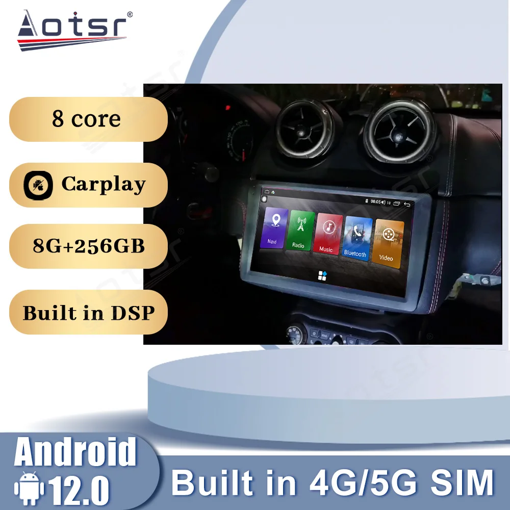 

9 Inch Android Car Radio For Ferrari California 2009-2018 Navigation GPS Original Car Functions Auto Accessoires WIFI Carplay