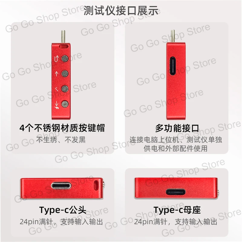 RK-X3 Voltage and Current Tester USB Mobile Phone Fast Charging Tester Laptop Charging Detection