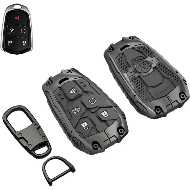 Key Fob Cover for Chevy Suburban Tahoe 2015 2016 2017 2018 2019 2020 GMC Yukon
