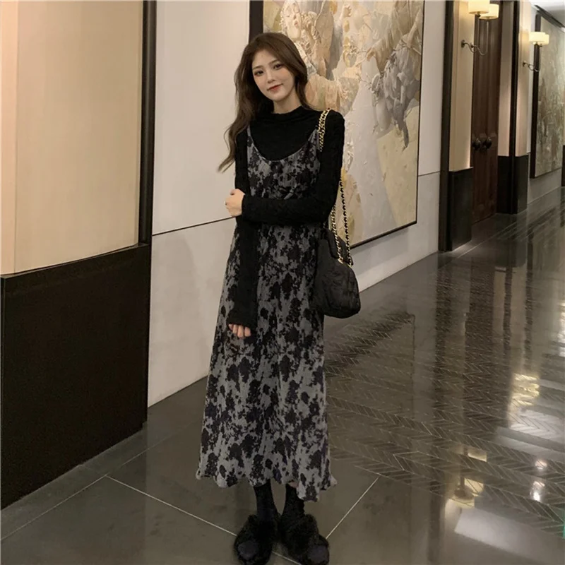 

Бархатный ter Dr Long Sve Base irt Топ и Бот из двух предметов с эффектом похудения для женщин, ансамбль Faion