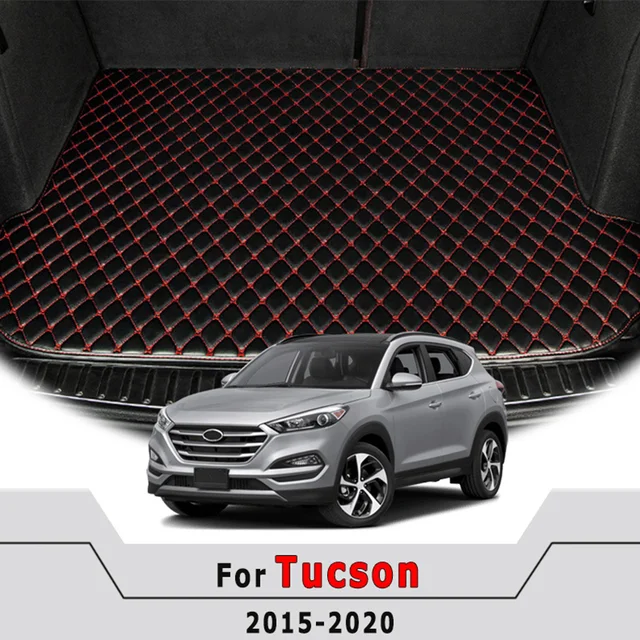 Maty bagażnika samochodowego do Hyundai Tucson 2020 2019 2018 2017 2016 2015 Dywaniki samochodowe Akcesoria wewnętrzne Wodoodporne