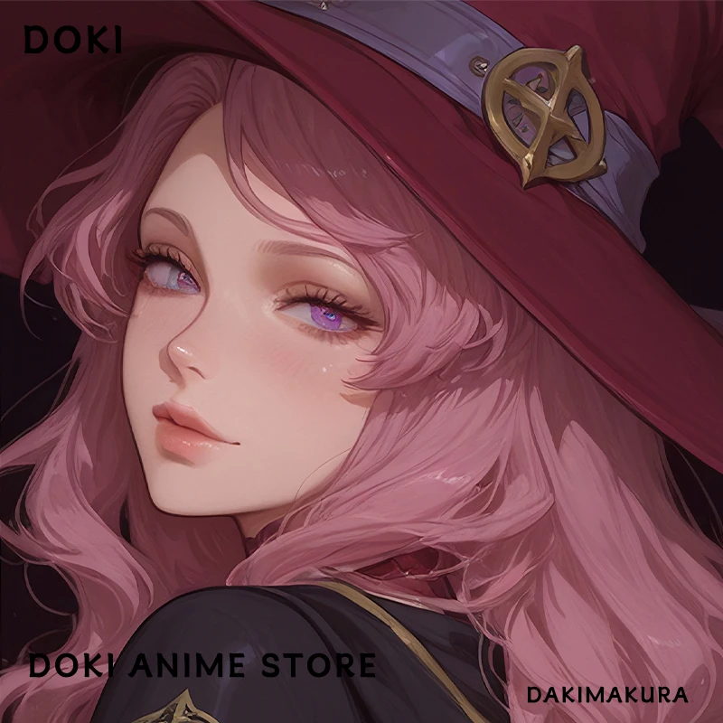 Dakimakura فانيسا Enoteca الأسود البرسيم 2WAY وسادة حالة العناق.. أنيمي وسادة غطاء الوسادة هدية #2