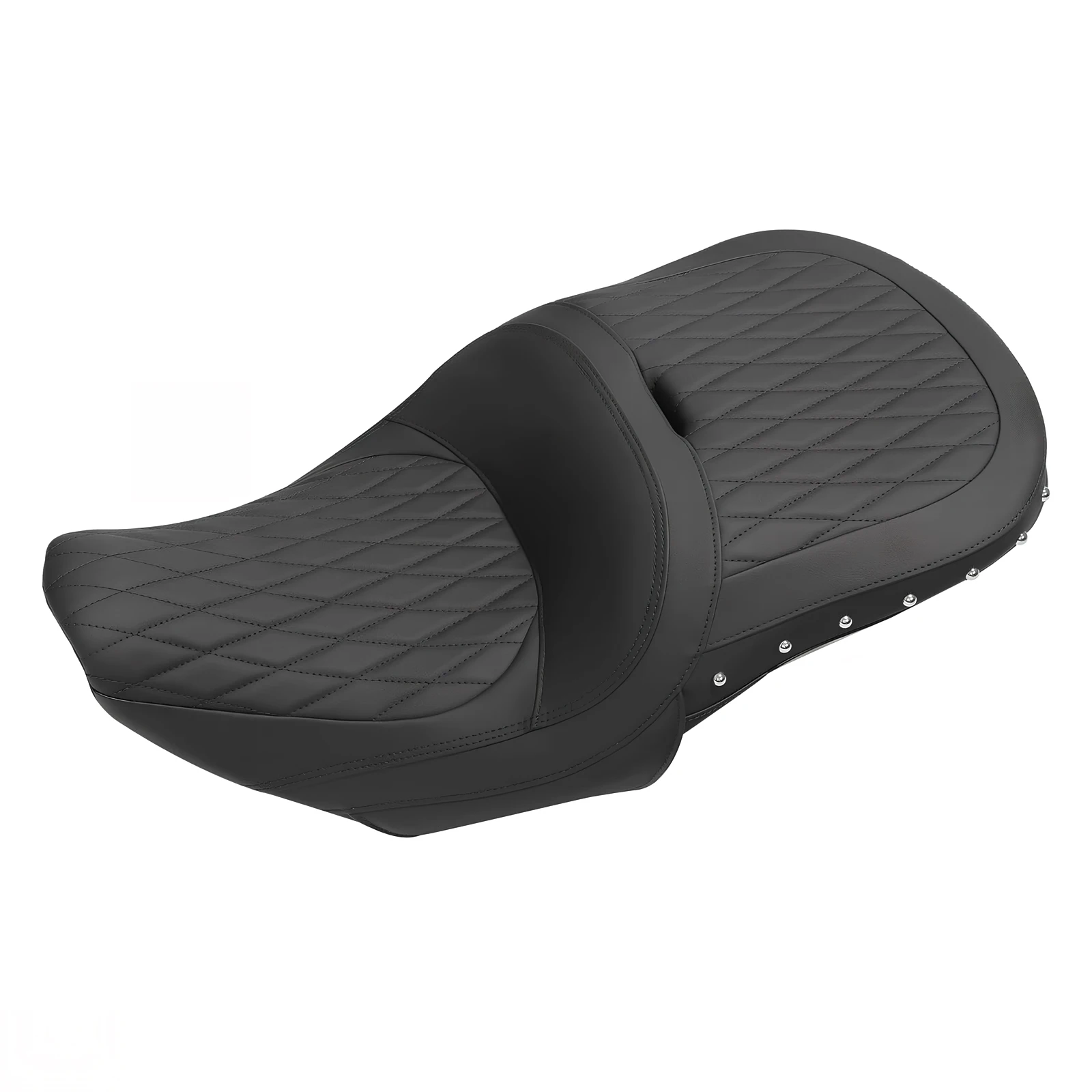 For Indian Springfield Dark Horse Chief Roadmaster Double One-Piece Seat Cushions 14-24 Passenger Backrest Comfort Upgrade