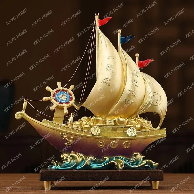 A  Smooth sailing boat ornament