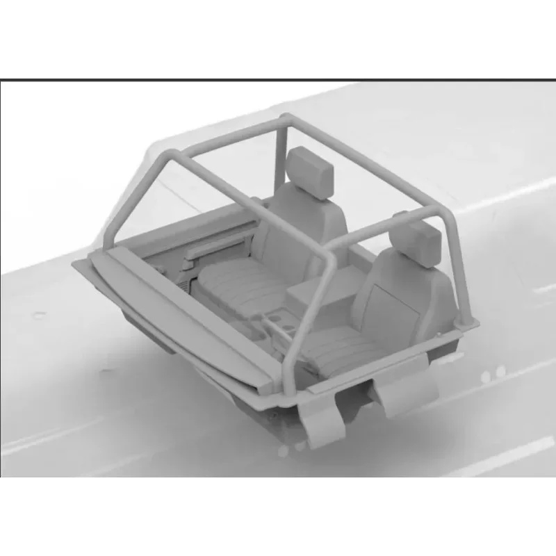 Simulation Interior & Competition Roll Cage for 1:10 TRX-4 1979 Ford Bronco, RC Crawler Interior Modification Upgrade Parts
