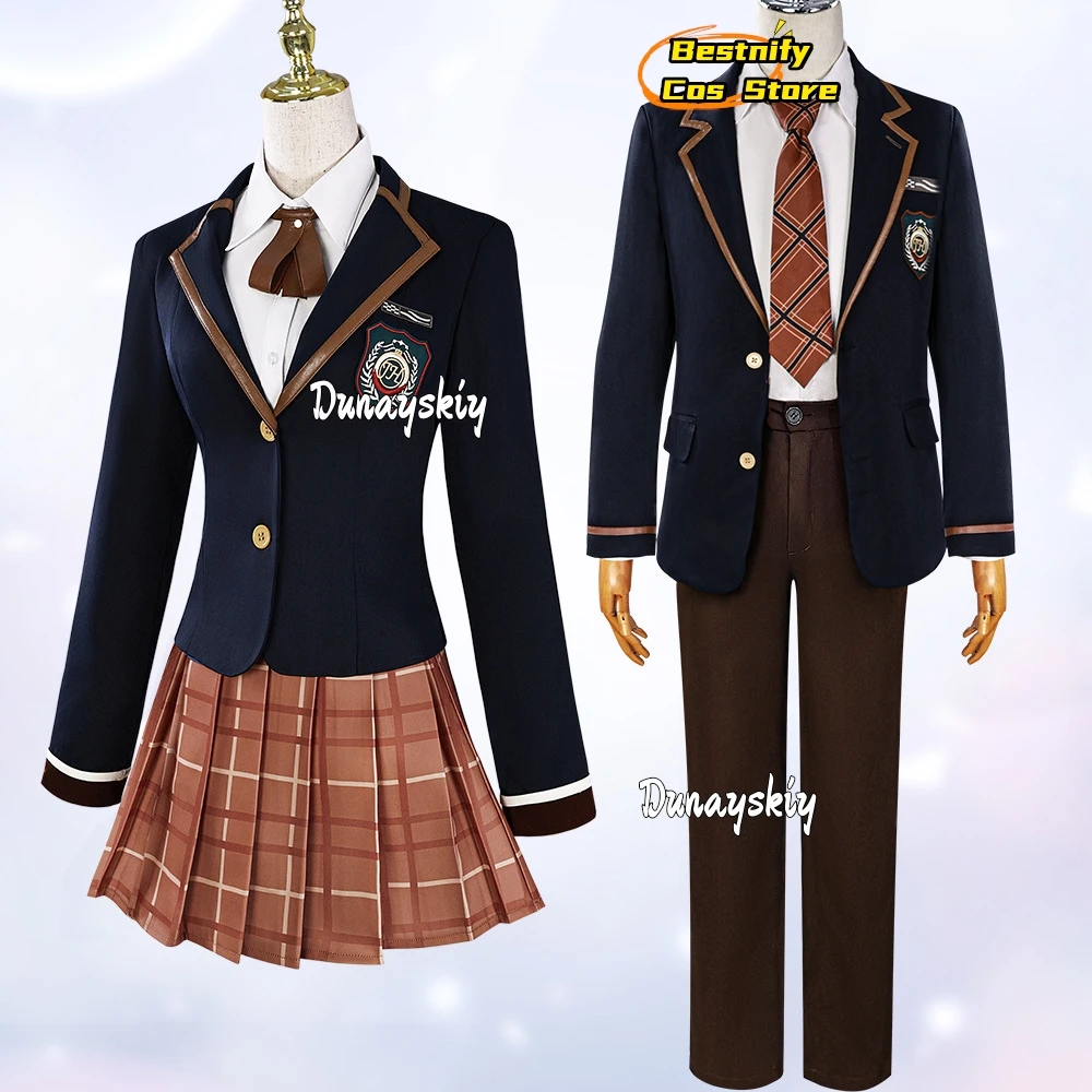 Gioco Love And Deepspace ssiUniforme scolastica Costume Uniforme scolastica in stile giapponese Vestito unisex Abiti anime Abiti di scena