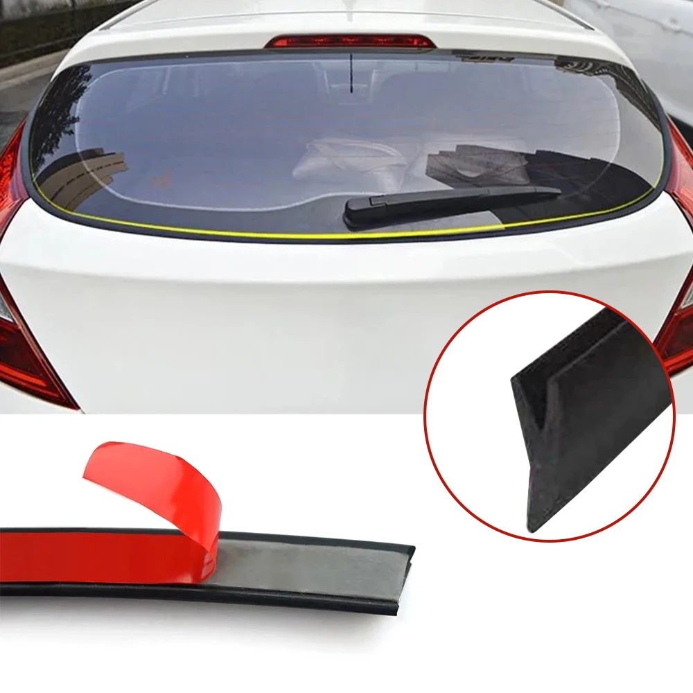 3 Meters/118in Car Y Shape Rubber Seal Hollow Glass Window Edge Weather Strip Sticker Auto Weatherstrip Windshield Rubber Seal