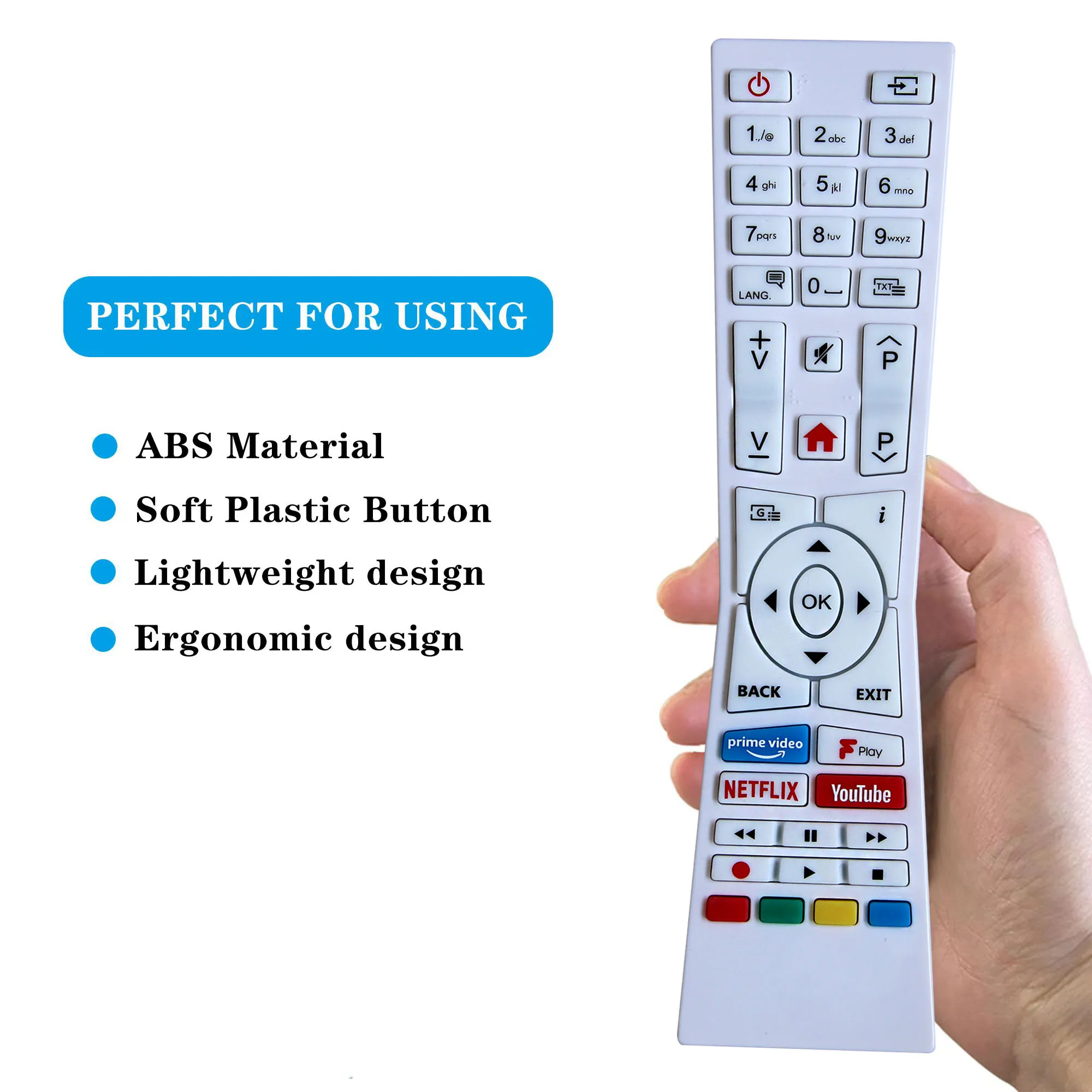 Universal Replacement RM-C3339 Remote Control for Jvc Smart TV LED 4K