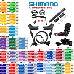 Shimano 105 Series Di2 Groupset R7170 Without Crankset/Electronic Part 2x12s For Road Bike No Crankarm No Chainring Original