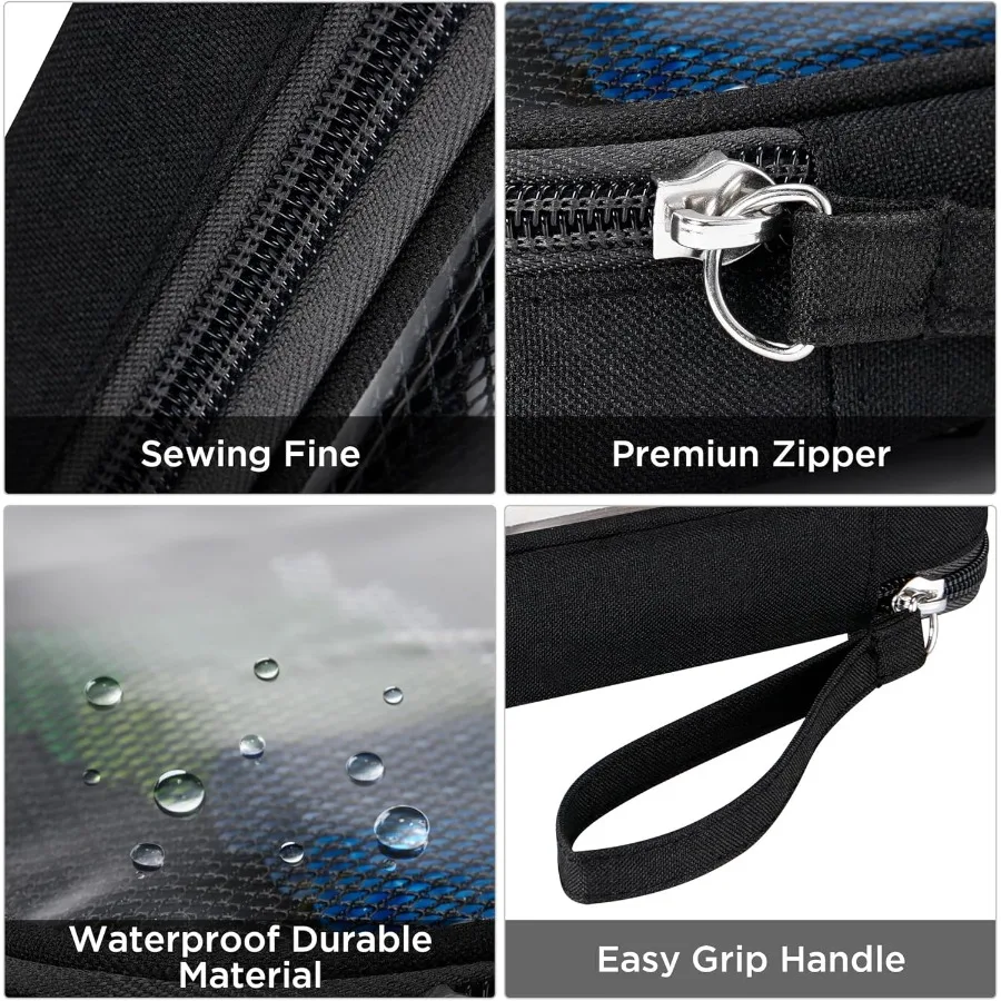 Big Capacity Storage Pouch for Marker Pens Pencil Case with Simple Design Compact Stationery Bag Box for Art Supplies and Sketc