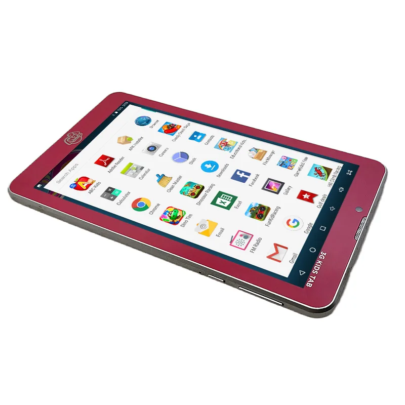 Imagem -03 - Tablet com Câmera Dupla Android 7.0 Telefonema 3g Mt8321 Quad Core 1gb de Ram 16gb Rom 1024x600 hd Wifi Gps Novo Polegada 792lp