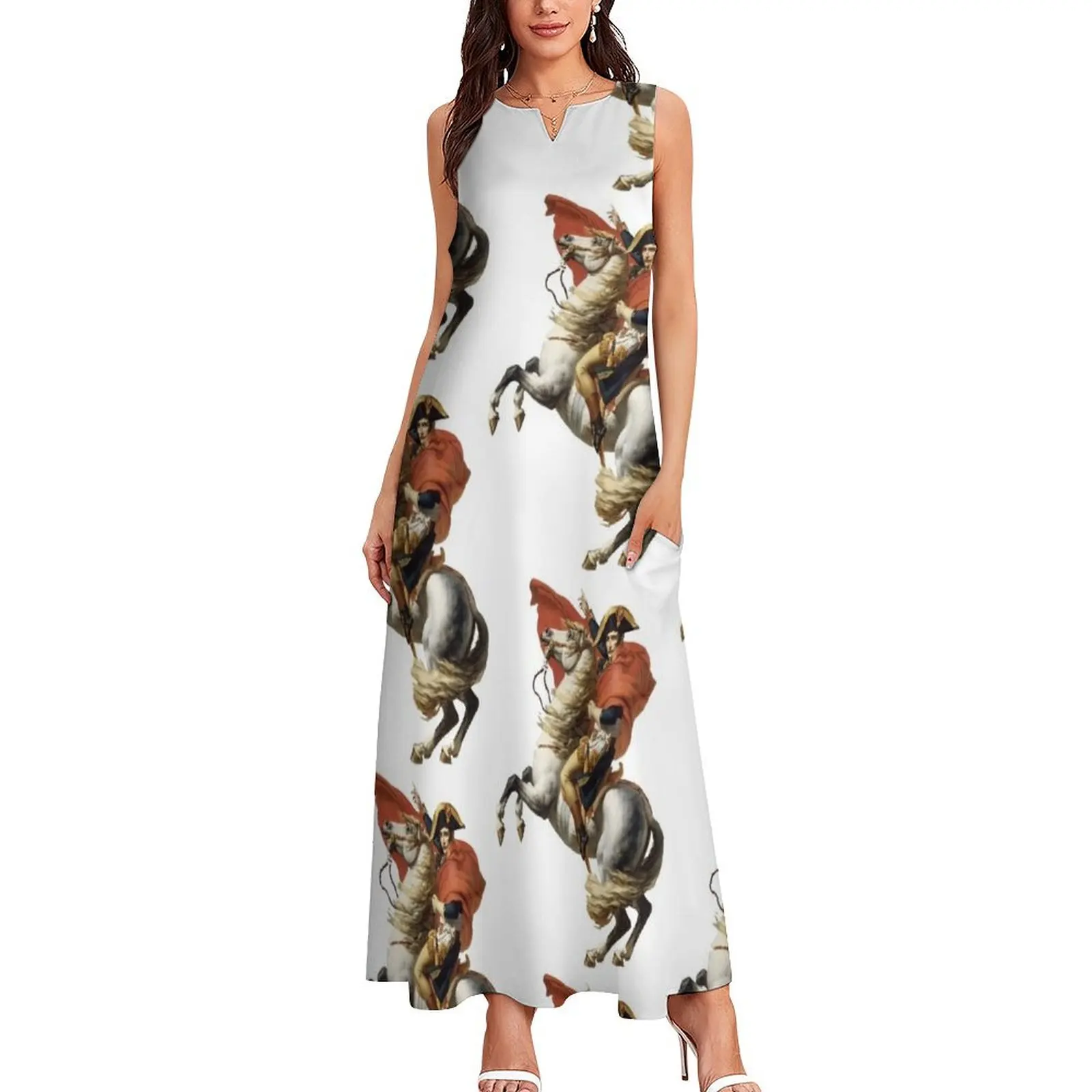 Napoleon Art Delacroix Inspired Long Dress summer dress womens 2025 dress for women clothing women summer 2025