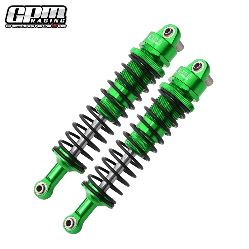 GPM AXIAL 1/6 SCX6 Jeep Trial Honcho AXI05001 para amortiguadores de resorte engrosados de aluminio F/R