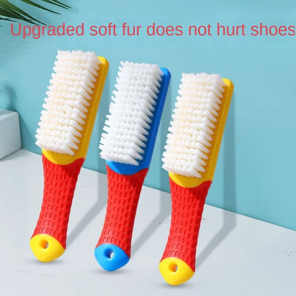 Home Shoe Washing Brush Does Not Damage Shoes, Soft Fur Shoe Brush for Washing Clothes, Multifunctional Nano Level