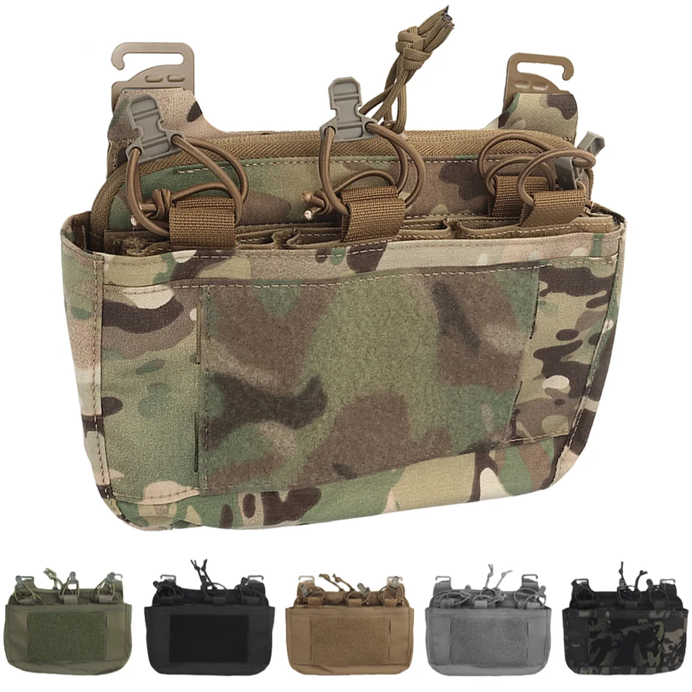 

1Pc Tactical DOPE Hanging Bag Detachable Camouflage Magazine Pouch Military Gear Outdoor Sports Hunting Accessories