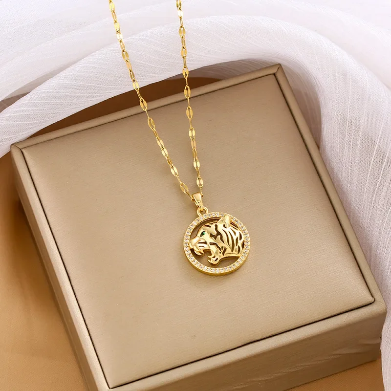 Креативное, модное, индивидуальное и классическое ожерелье на ключицу с леопардовым принтом и ожерелье на голову с леопардовым принтом