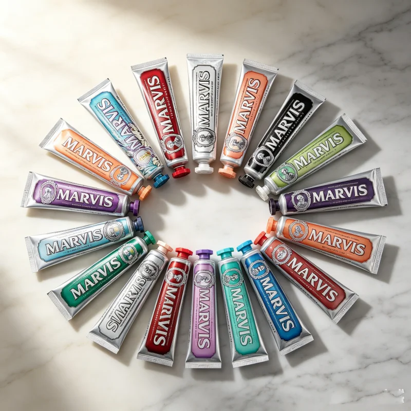 Teeth Whitening Toothpaste - Popular Brands Marvis Whitening Healtmint Freshen