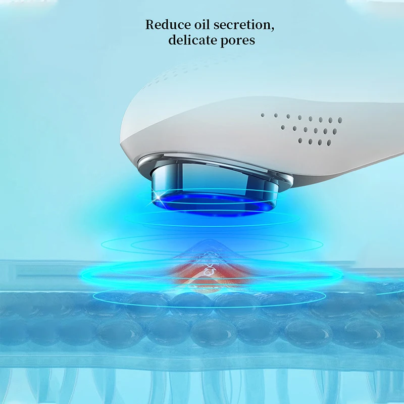 Ultraschall-Gesichtsmassagegerät EMS Mikrostrom Multifunktions-Haushalt Lifting Einführung Verjüngungsinstrument Schönheitsgerät