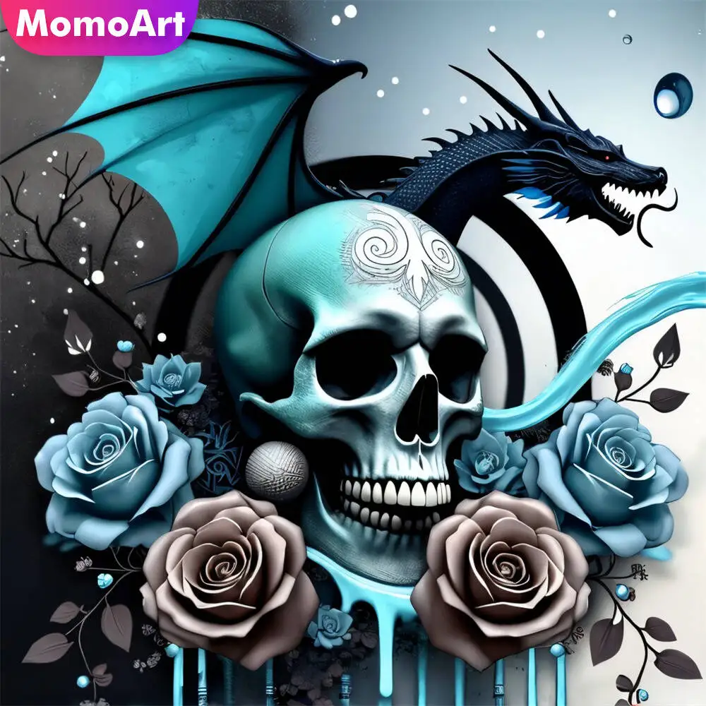 Momoart Bär Diamant Mosaik Tier voller Runde Diamant Malerei Mond Stickerei neue Ankunft handgemachte Hobby