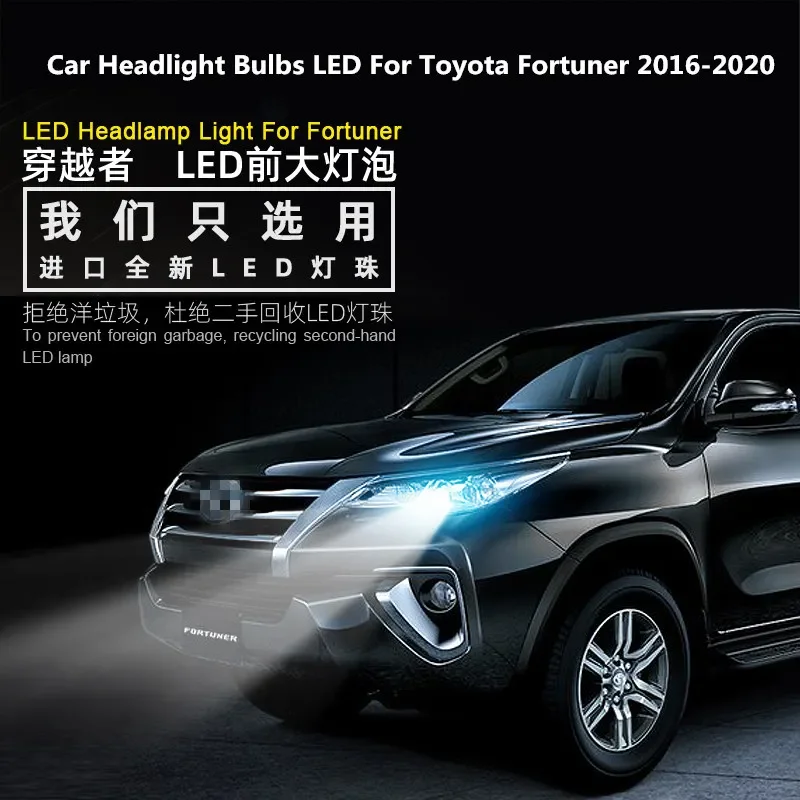 

Car Headlight Bulbs LED12V 90W 6000K 360 Degree For Toyota Fortuner 2016-2020