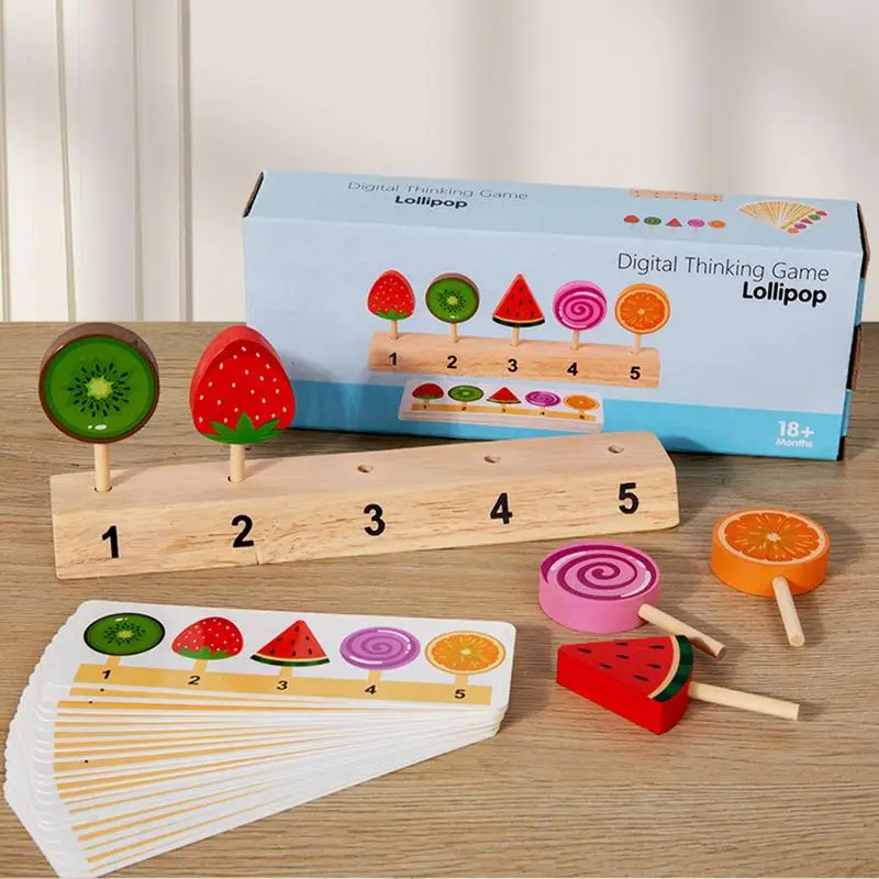 Juguetes de helado de madera, juego de simulación de comida, paletas de hielo, juego de cocina, juegos de tienda, juego de rol Montessori, juguetes educativos para niños mayores de 3 años