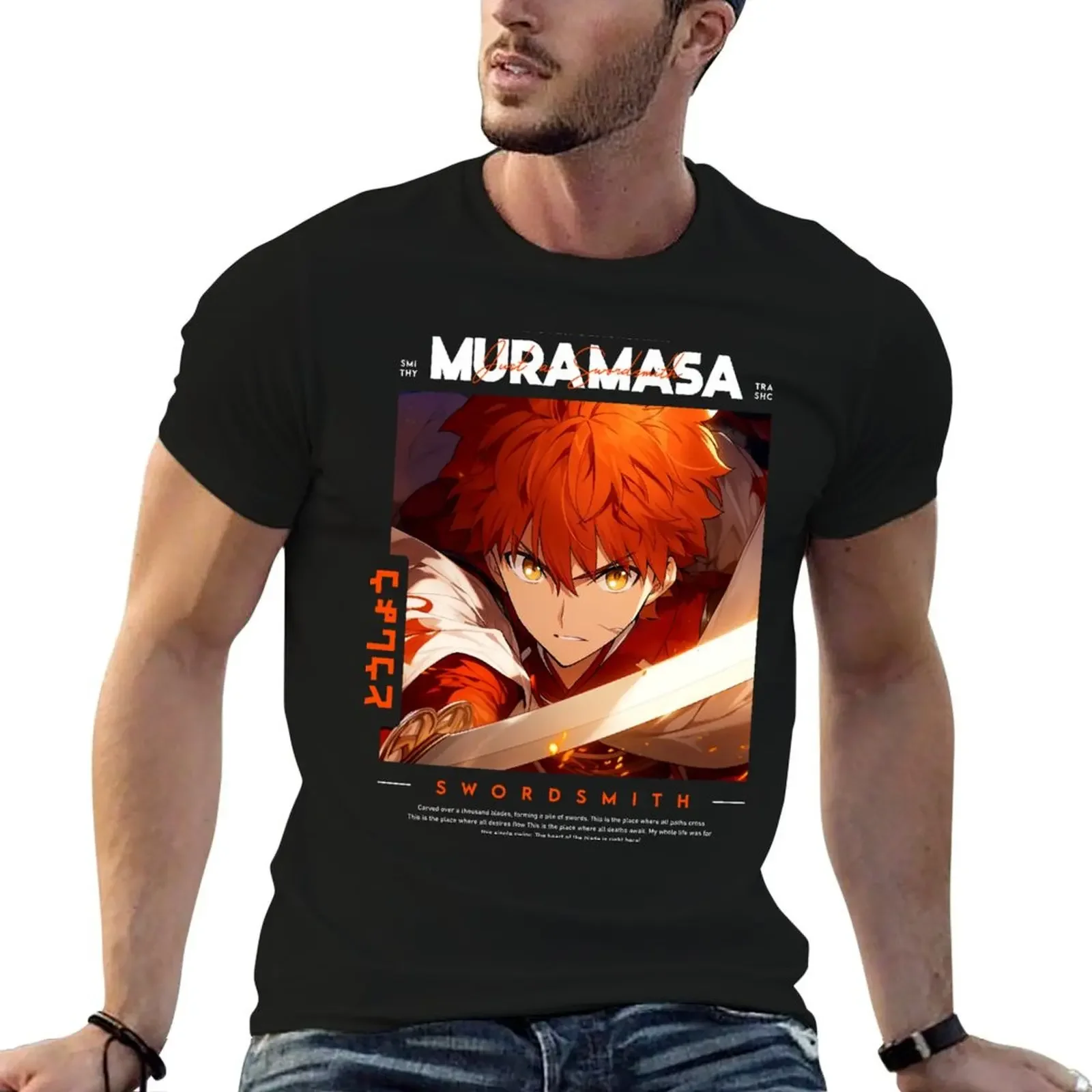 

Senji Muramasa - Fate Grand Order T-Shirt shirts graphic tees T-shirts man mens t shirts pack