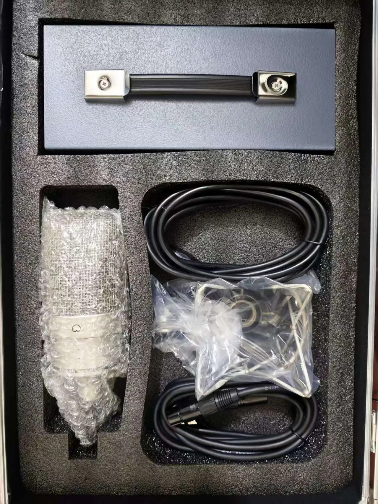 M49 Tube Condenser Microphone Cardioid Large Diaphragm Vacuum Tube Studio Mic for Vocal Recording Podcast
