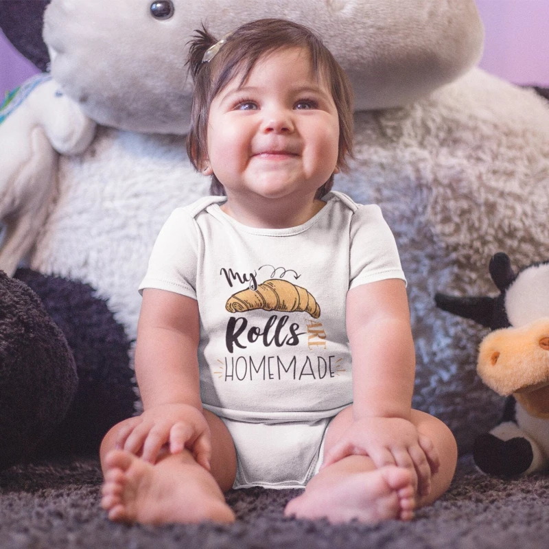 Thanksgiving Baby Bodysuit, Funny Pun Baby Onesie Thanksgiving Outfit Custom Name and Year Custom Kids T Shirt Big Sister Little