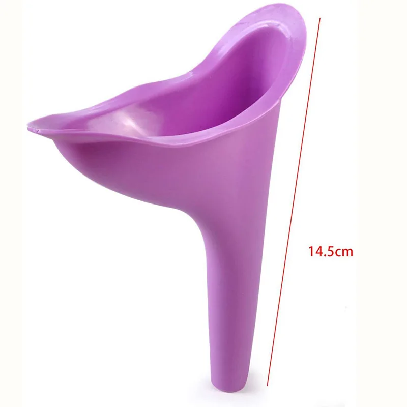 Silicone Pee Funnel For Women Standing Piss Female Urinal For Travel Femme Urinating Device Portable Toilet Emergency Camping