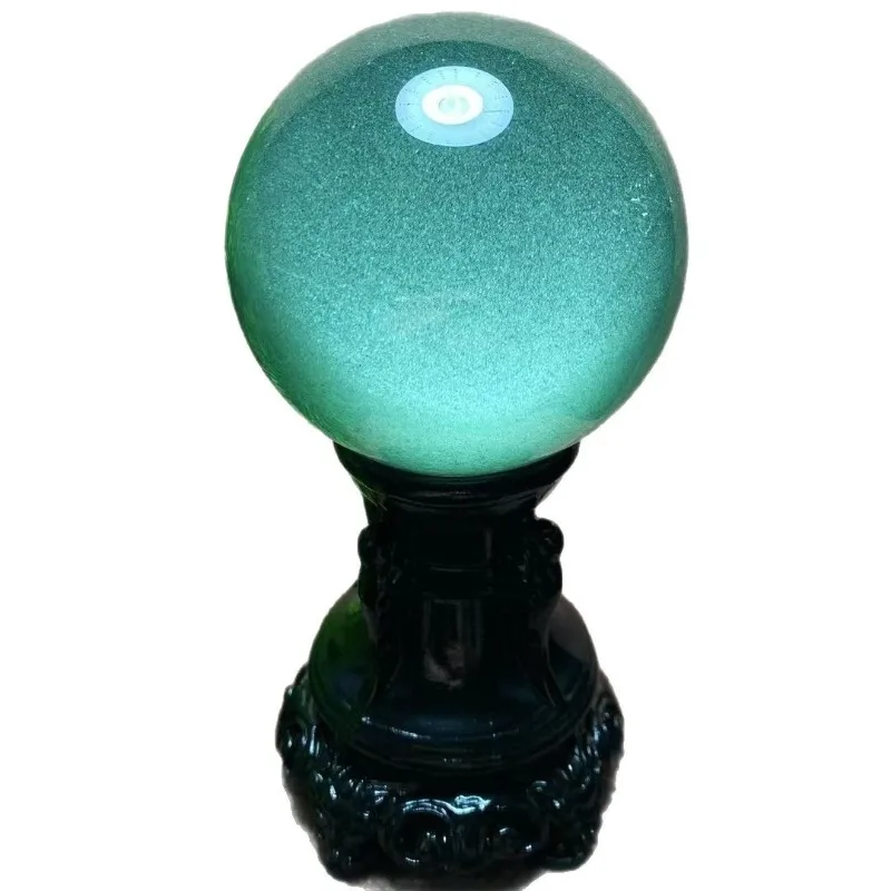 

Natural starlight green ghost cornucopia ball ornament natural crystal ball to play with full package ghost ball