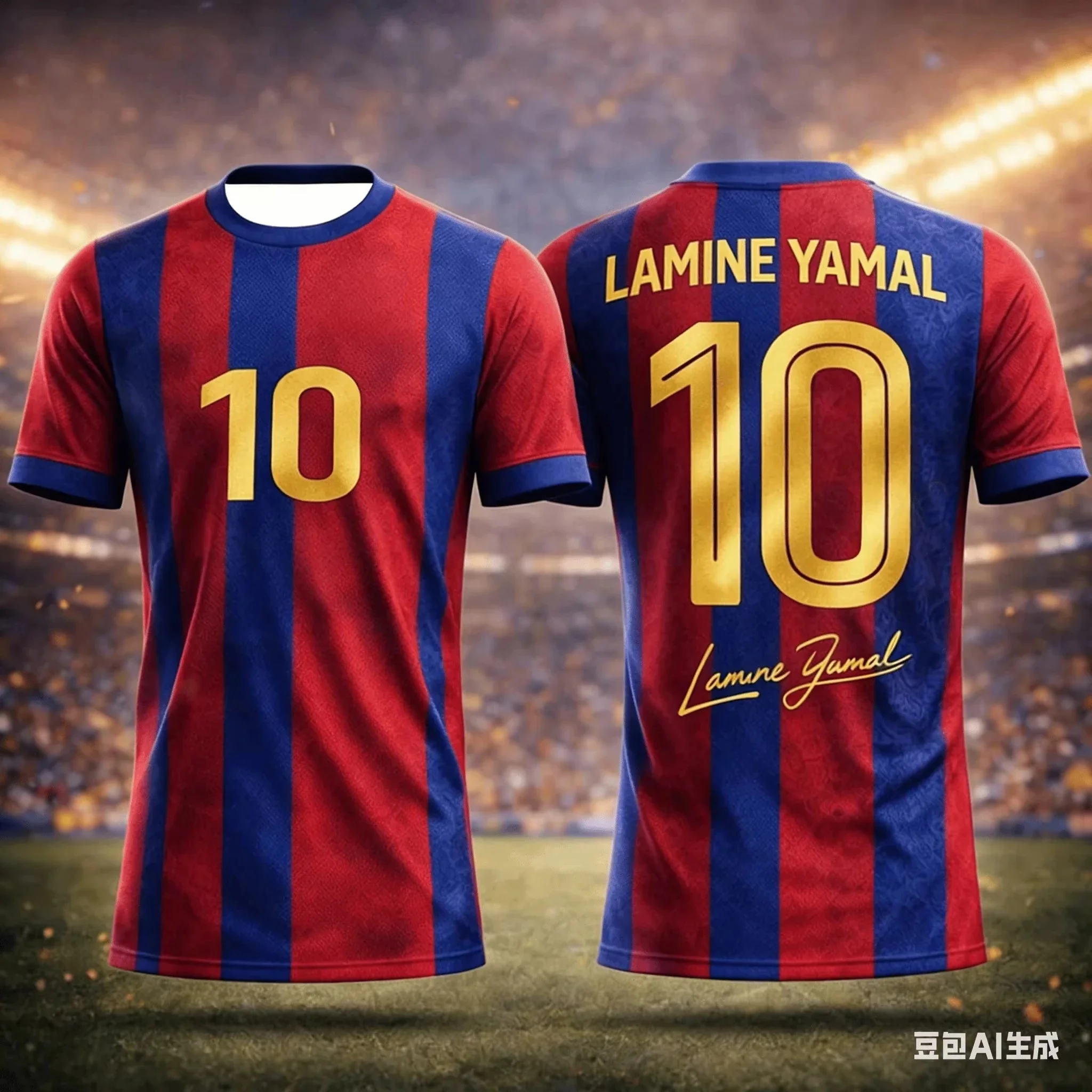 2026 Summer SUMMER JERSEY #10 LAMINE YAMAL KIDS ADULTS FAMILY QUICK DRY SPORTS TRAINING SOCCER SHORT SLEEVE T SHIRT Y2k
