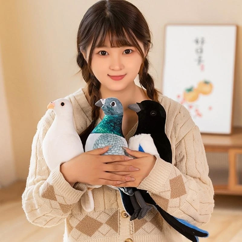 Chim Bồ Câu Đáng Yêu Đồ Chơi Cuddly Sang Trọng Tiện Nghi Phù Hợp Cho Trẻ Nữ Cặp Đôi