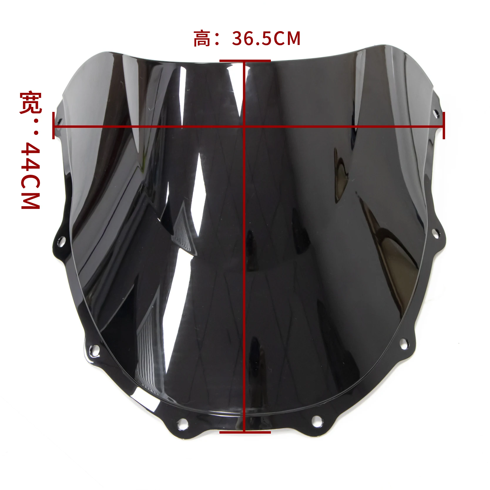 For Kawasaki ZX7R 1996-2003 ZX-7R Windscreen Windshield Shielda Double Bubble Wind Deflector Motorcycle Accessories