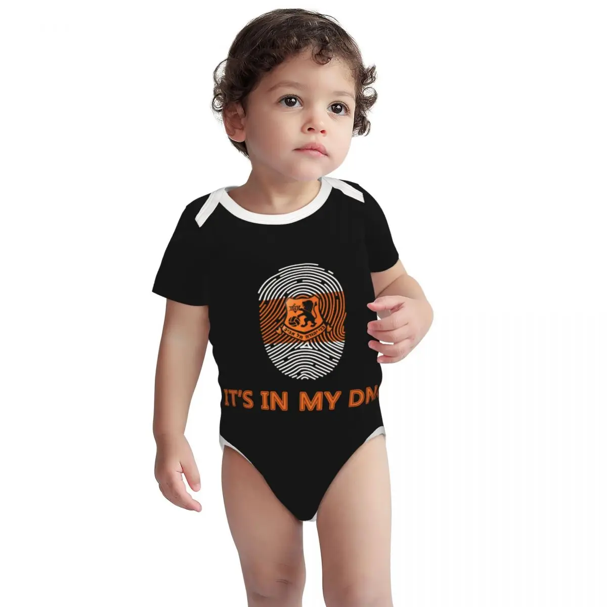 

Israel Bnei Yehuda Tel Aviv Fc Pure Cotton Short Sleeve Onesies Bodysuits Baby Romper