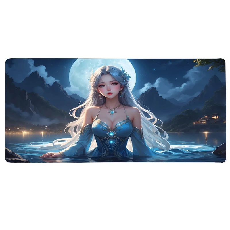 

XXL Mouse Pad Gaming Speed Mouse MatGame Premium Anime Girl Mousepad Professional E-Sports Gamer Desk Mat Keyboard Matboard mat