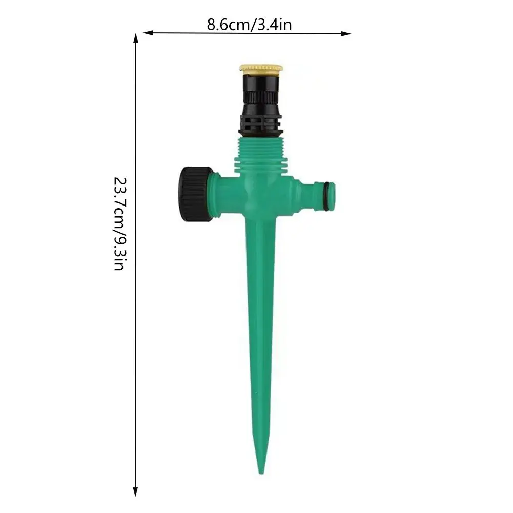 

5 шт. ирригационная система, вращение на 360 градусов, штатив-разбрызгиватель для сада (зеленый)