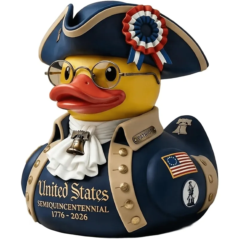 250th Anniversary Liberty Eagle Duck Figurine 1776-2026 America Commemorative Collectible Resin Statue Patriotic Home Display