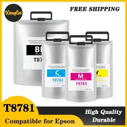 T8781 - T8784 Pigment ink bag without chip for Epson WorkForce Pro WF-R5690DTWF WF-R5190DTW WF-R5690 WF-R5190 DTW printer